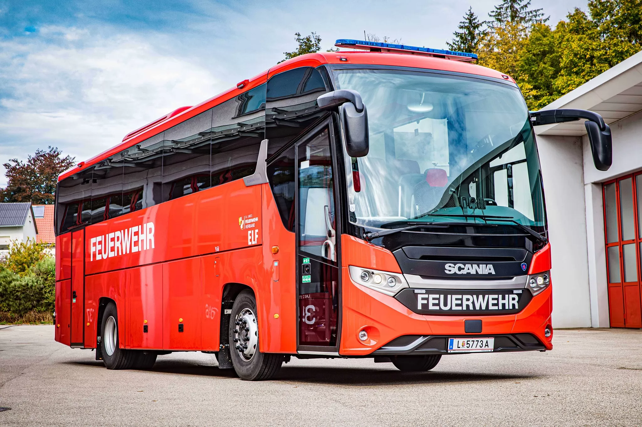 Scania Interlink HD intră în dotarea poliției din Austria