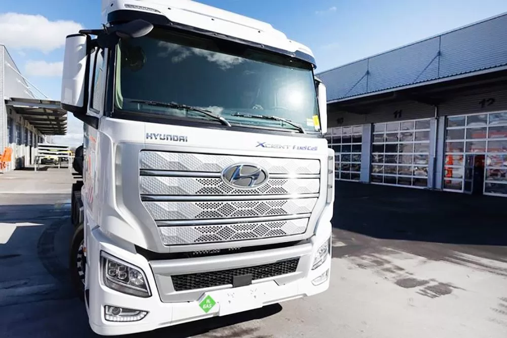 Hyundai a livrat primul camion electric cu hidrogen în Elveția
