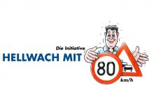 "Hellwach mit 80 km/h", cea mai amplă campanie de siguranță rutieră din Germania