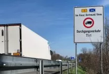 Interdicție de circulație pentru vehiculele comerciale de peste 7.5 tone în zona Dortmund