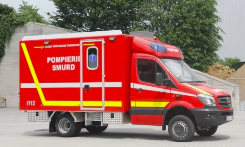 Prima ambulanță dedicată transportului pacienților infectați cu COVID-19