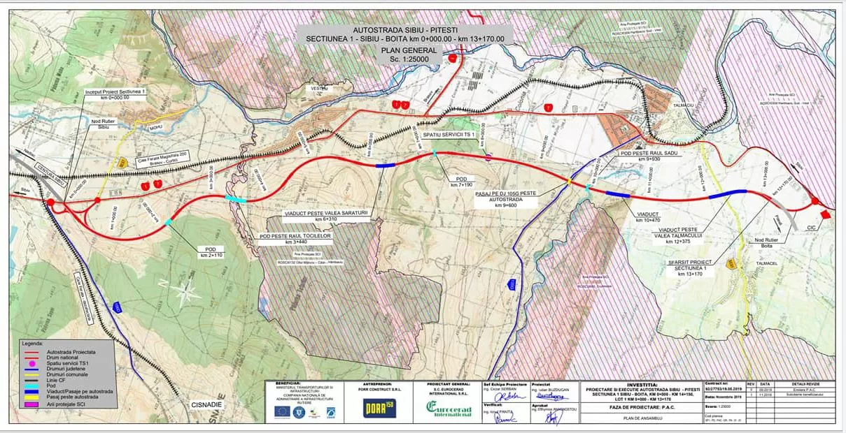 Începe construcția primilor 13 kilometri ai autostrăzii Sibiu - Pitești 3 autostrada sibiu pitesti lot 11
