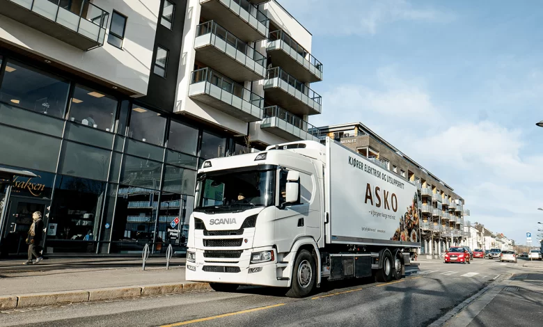 Scania a demarat testele pilot cu camioane 100% electrice în Norvegia 1 Scania a demarat teste-pilot cu camioane electrice în Norvegia