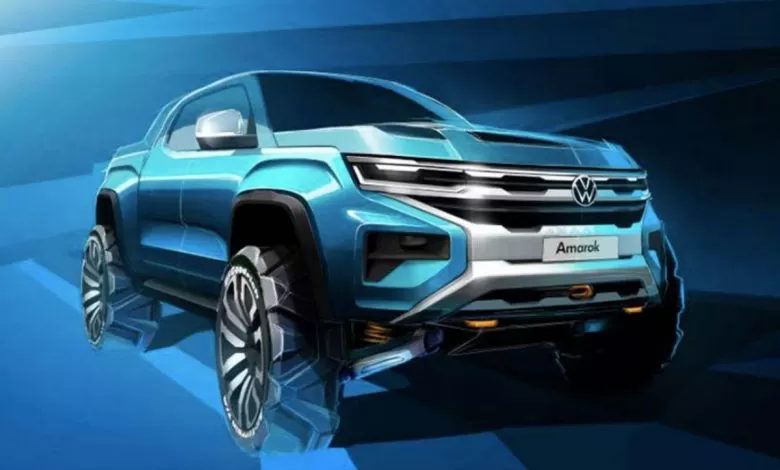 Volkswagen a publicat prima schiță a viitorului Amarok