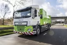 ROVA testează primul DAF CF Electric 6x2 pentru colectarea deșeurilor