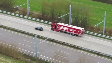 Autostrada electrificată reduce poluarea și costurile pentru transportatori