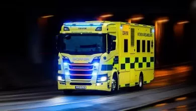 Ambulanță de terapie intensivă bazată pe șasiu Scania R