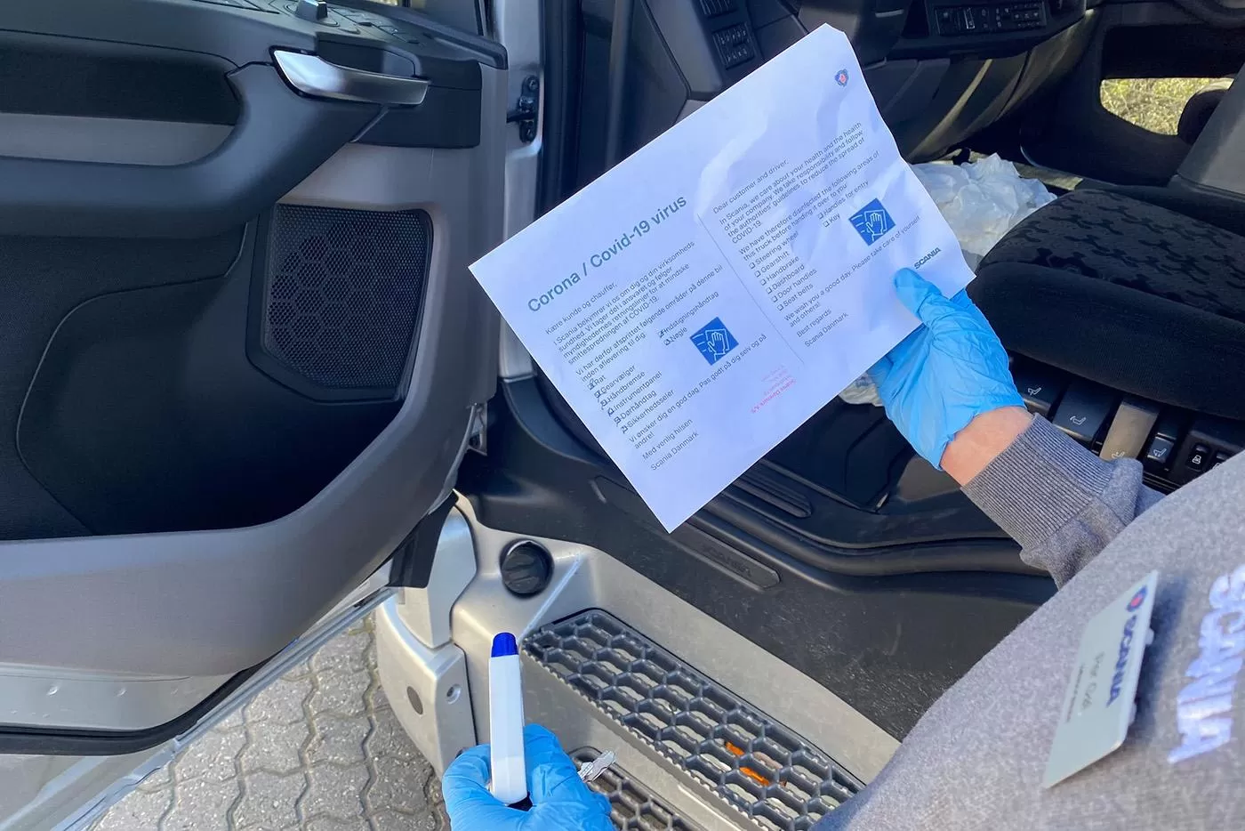 Măsurile sanitare suplimentare țin deschise atelierele service Scania 3 Măsurile sanitare suplimentare țin deschise atelierele service Scania