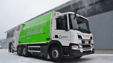 Camioane cu biogaz Scania P340 pentru colectarea deșeurilor în Finlanda