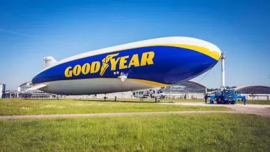 Dirijabilul Goodyear revine pe cerul din Europa după o pauză de aproape 10 ani 1 Dirijabilul Goodyear revine pe cerul din Europa după o pauză de aproape 10 ani