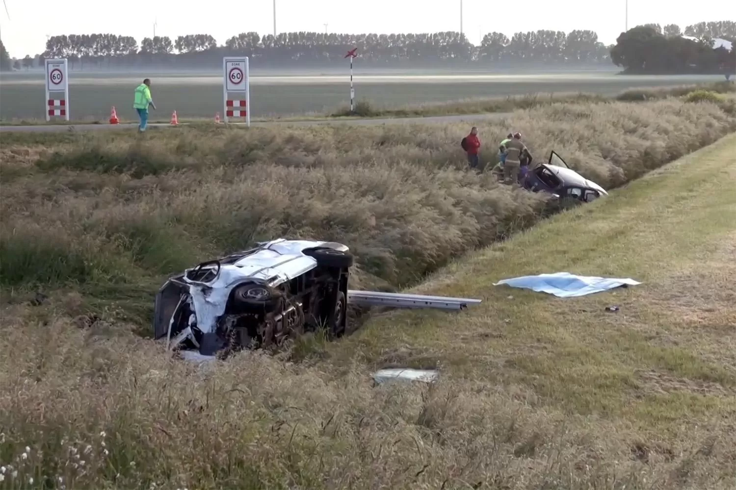 accident rutier olanda romani morti2