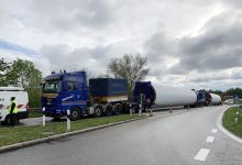 Convoi agabaritic din Polonia blocat din cauza planului de transport întocmit greșit