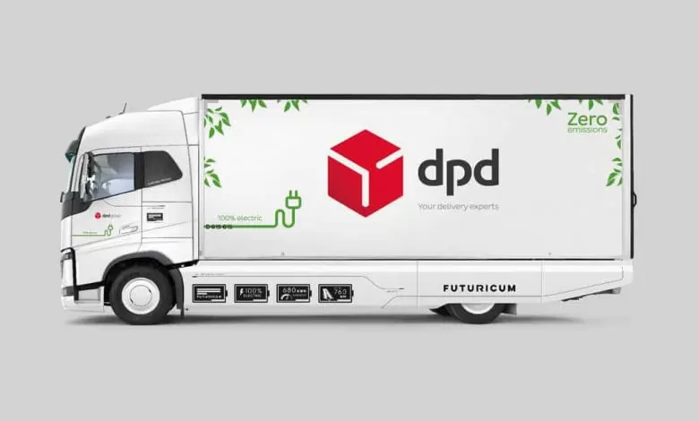 DPD Elveția a achiziționat un camion electric Futuricum cu autonomie de 760 km