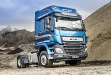 DAF CF și XF 4x2 disponibile opțional cu axă față acționată hidrostatic 6 DAF CF și XF 4x2 disponibile opțional cu axă față acționată hidrostatic