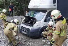 Un șofer român de autoutilitară a ajuns pe munte în Tirol în loc de Bologna