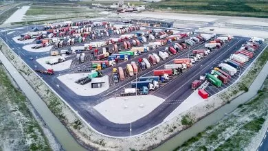 Maasvlakte Plaza, cea mai mare parcare securizată pentru camioane din lume