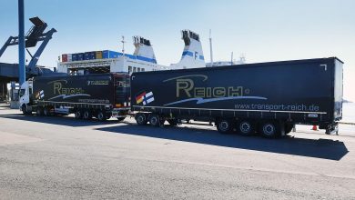 Philipp Reich testează în Finlanda conceptul EcoDuo de la Schmitz Cargobull