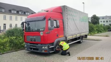 Un transportator român și șoferul acestuia, amendați cu peste 8.500 de euro în Germania 4 Un transportator român și șoferul acestuia, amendați cu peste 8.500 de euro în Germania