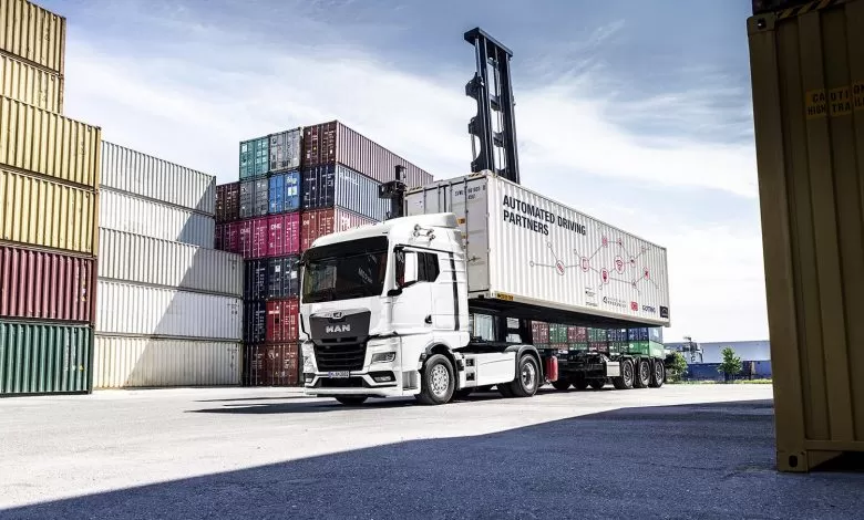 Un MAN TGX complet autonom va transporta containere în Germania 1 Un MAN TGX complet autonom va transporta containere în Germania