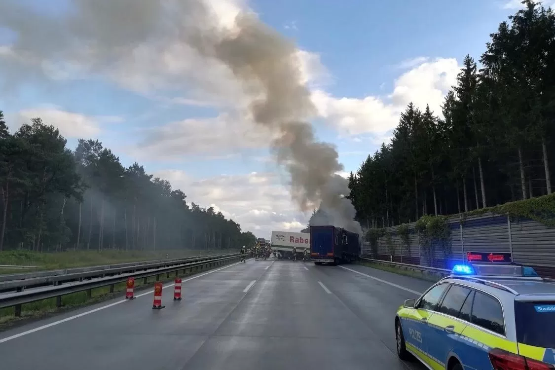 Șofer român de camion implicat într-un accident rutier pe A1 în Germania