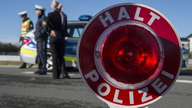 Poliția germană a surprins un șofer român de camion care fura motorină