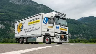 Renault Trucks T 520 P6x2, noul camion al școlii de șoferi Markus Rubatscher