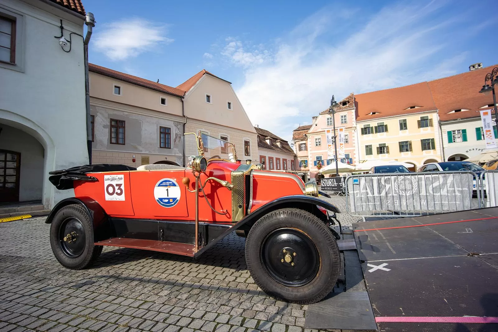 Start în cadrul raliului de regularitate Transylvania Classic 2020