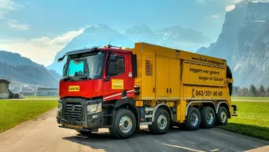Excavator de vid montat pe șasiu Renault Trucks C520 P10x4 TAG