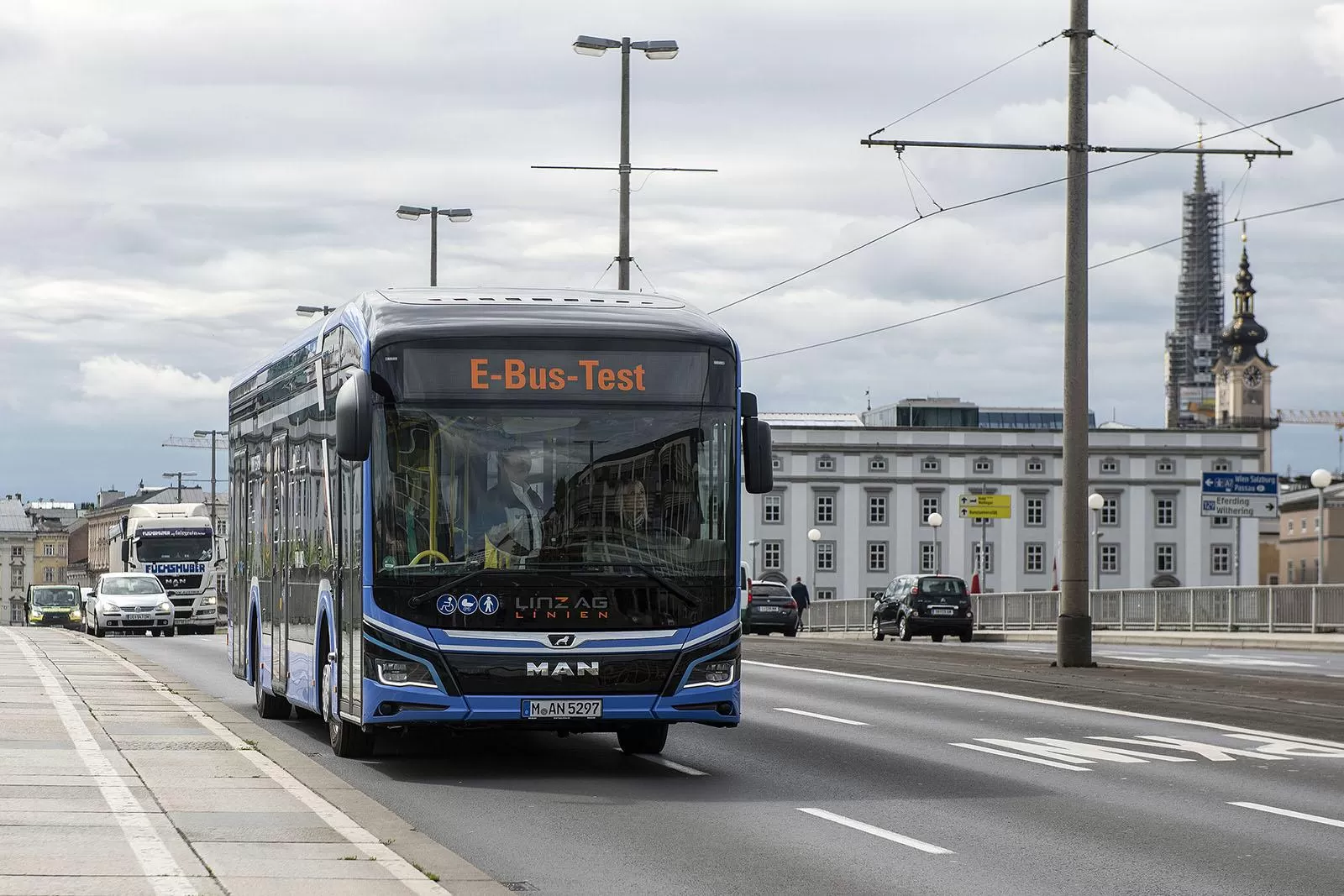 Autobuzul MAN Lion's City E a impresionat în testele operaționale din Linz