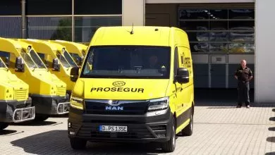 Prosegur folosește un MAN eTGE blindat pentru transportul banilor