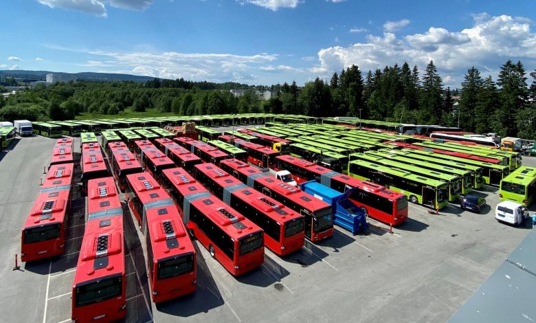127 de autobuze MAN Lion’s City pentru transportul public din Oslo