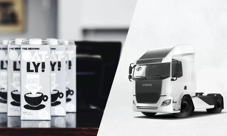 Oatly și Einride fac echipă pentru dezvoltarea transportului durabil în Suedia 1 Oatly și Einride fac echipă pentru dezvoltarea transportului durabil în Suedia