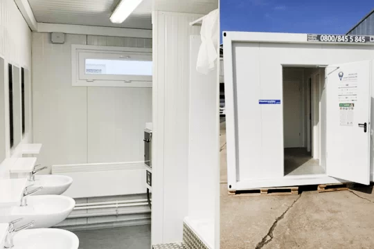 Noi facilități sanitare pentru șoferii de camion în zona Baruth/Mark