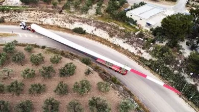 Faymonville WingMAX pentru transportul palelor de rotor XXL