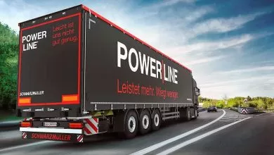 Schwarzmüller POWER LINE, noua gamă de semiremorci cu prelată pentru internațional