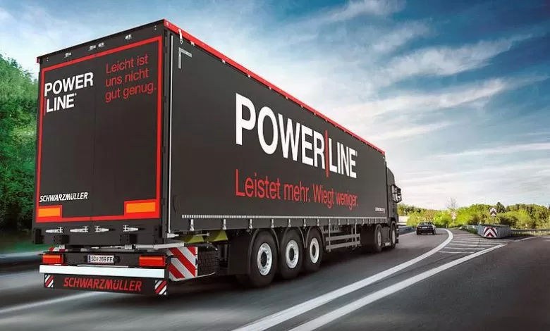 Schwarzmüller POWER LINE, noua gamă de semiremorci cu prelată pentru internațional