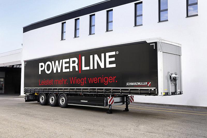 Schwarzmüller POWER LINE, noua gamă de semiremorci cu prelată pentru internațional