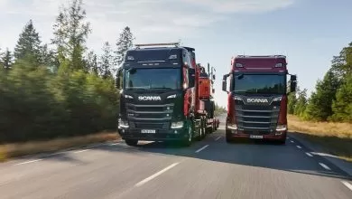 Motorul Scania V8 promite un consum de carburant mai mic cu 3%