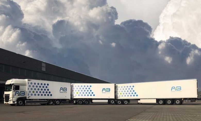 AB Texel Group utilizează camioane ultra-lungi în logistica alimentelor proaspete