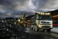 Un deceniu de la lansarea pe piață a camionului Volvo FMX