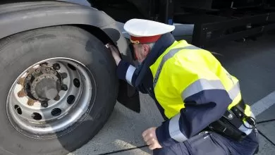 Fiecare al cincilea camion care circulă în Austria nu are încă anvelope de iarnă