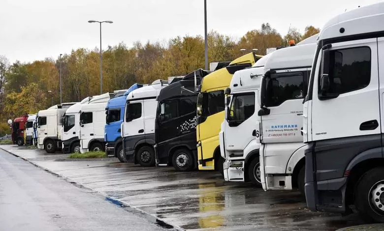 O nouă parcare pentru camioane construită în portul Lübeck