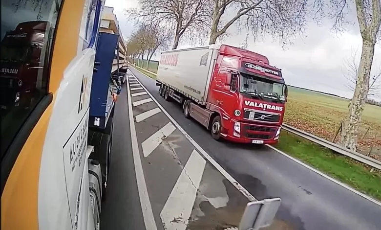 Poliția franceză îl caută pe șoferul iresponsabil al companiei Valatrans a.s.