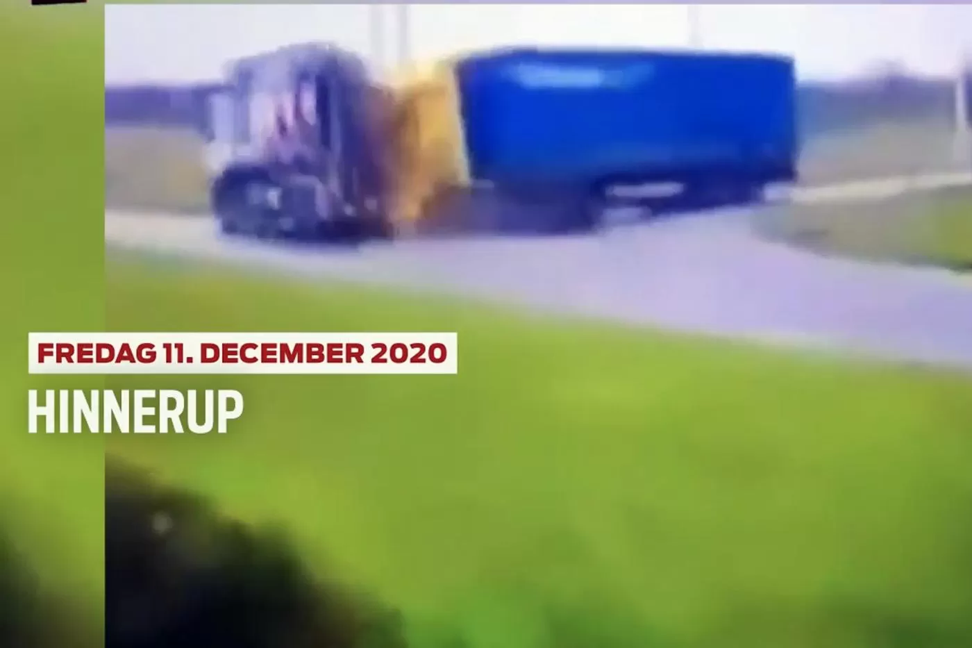 Accident rutier provocat de un camion al companiei Bon Trans, în Danemarca