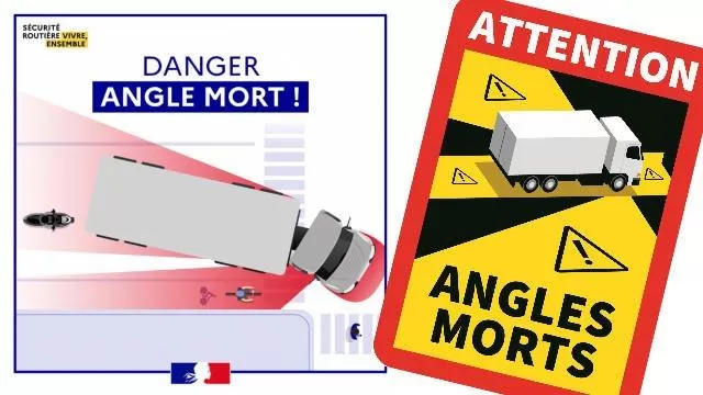 Semnalizarea unghiurilor moarte ale camioanelor devine obligatorie în Franța