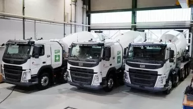 Holcim operează trei autobetoniere electrice Futuricum Concrete 40E