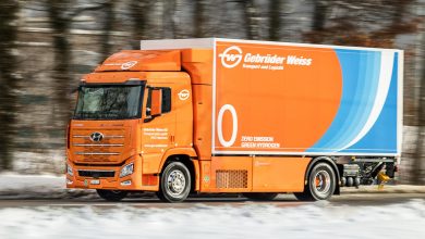 Hyundai XCIENT Fuel Cell a intrat în flota Gebrüder Weiss