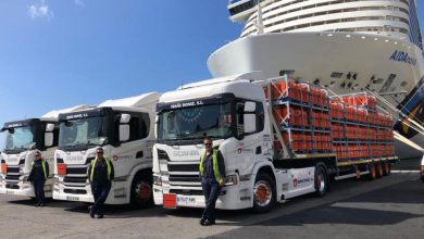 Camioanele Scania sunt utilizate în transportul de gaz din Tenerife