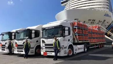 Camioanele Scania sunt utilizate în transportul de gaz din Tenerife 3 Camioanele Scania sunt utilizate în transportul de gaz din Tenerife