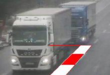 Germania | Sancționați pentru că nu au păstrat distanța de siguranță între camioane